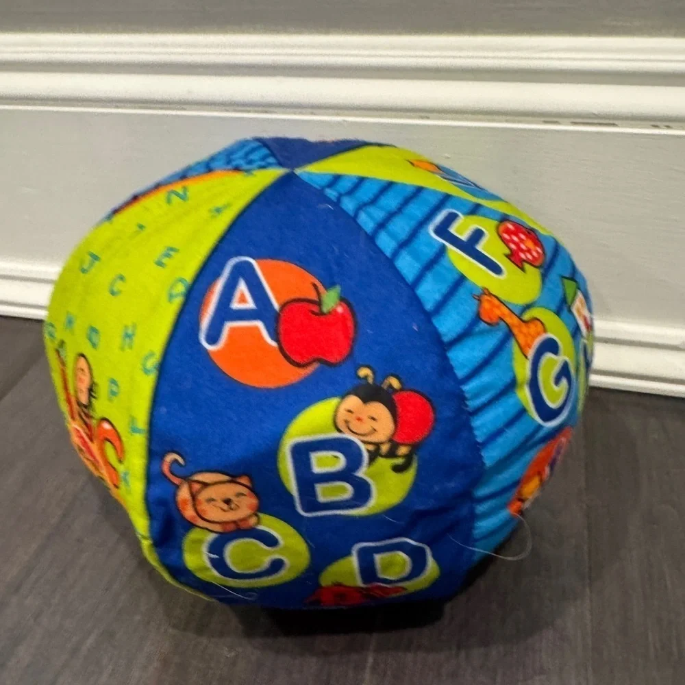 Melissa & Doug K’s Kids 123 ABC Multicolor Learning Ball- Says ABCs of Numbers